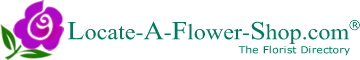 Locate-A-Flower-Shop.com Logo Design